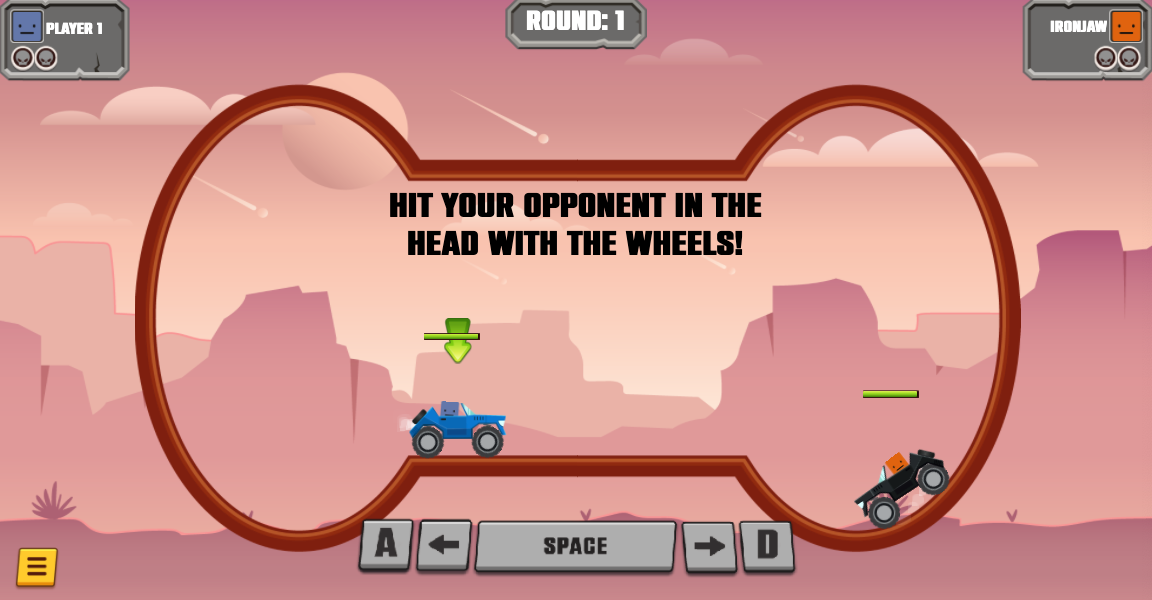 Car Battle Controls and Interface: Master the arena combat mechanics